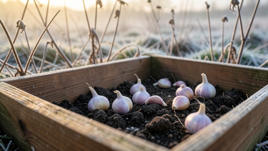 Garlic Cloves for Overwintering Harvests