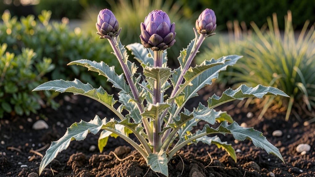 Purple Artichoke Plants: Bold Purple Stems That Double as Edible Delights