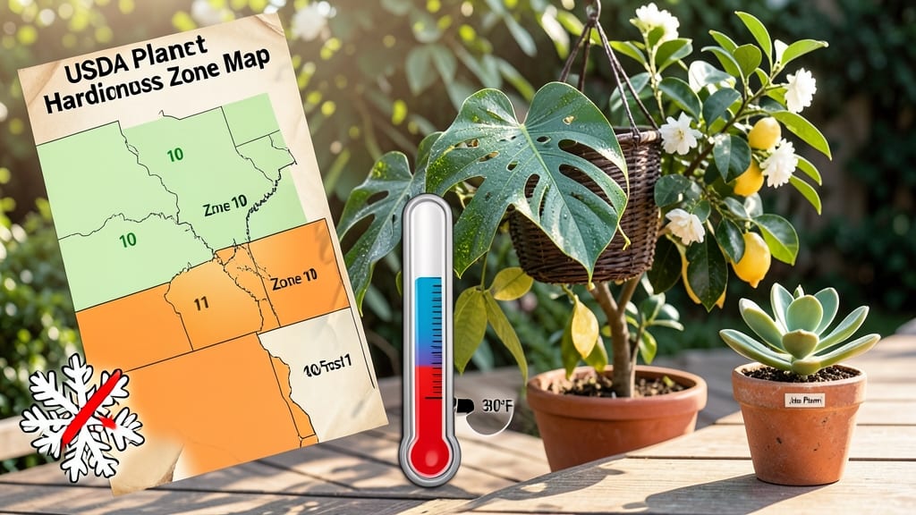 Plant Hardiness Zones 10 and 11: Key Temperature Ranges and Plant Suitability