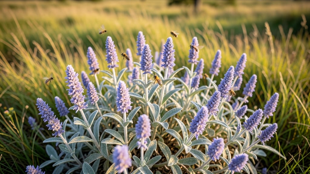 Catmint for Pollinators and Long-Lasting Color