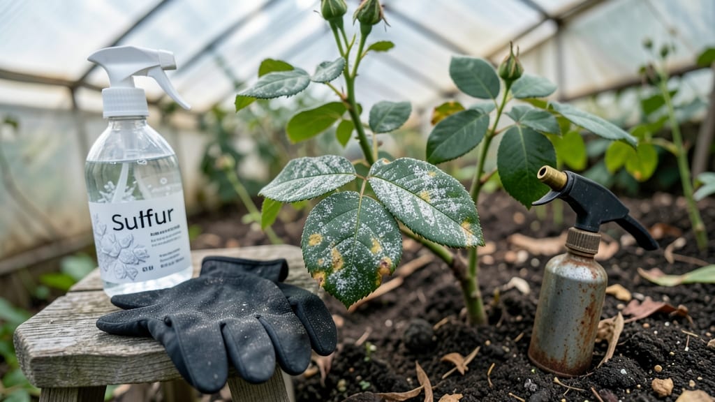 Sulfur Plant Fungicide How to Use: Precision Application for Fungal Spot Eradication