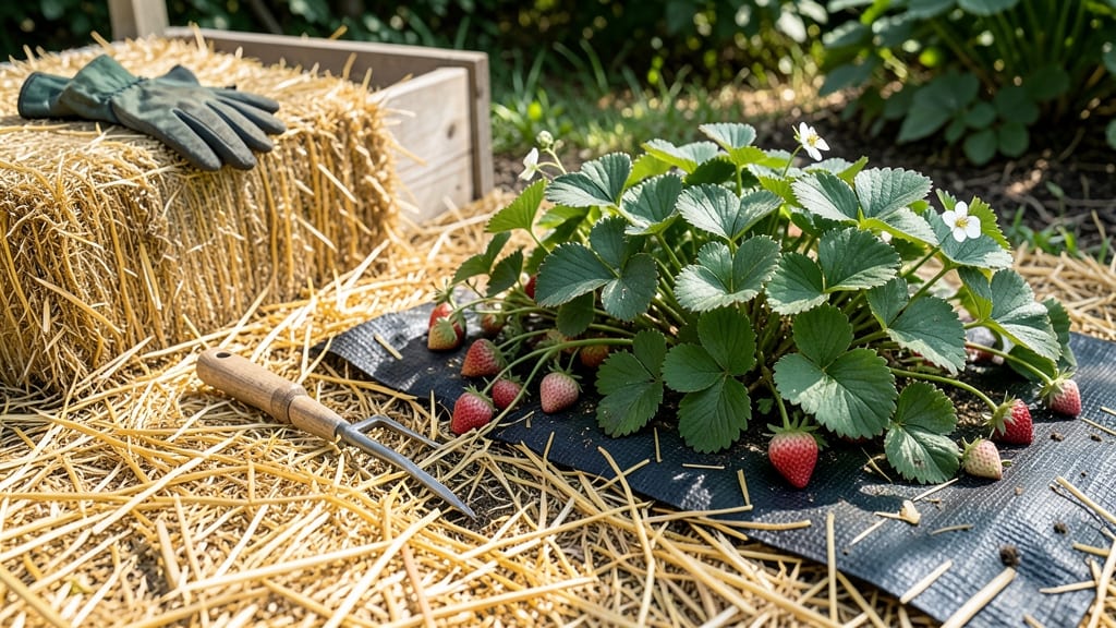 Mulching Strawberries for Winter: Cold-Proof Protection Against Frost Damage