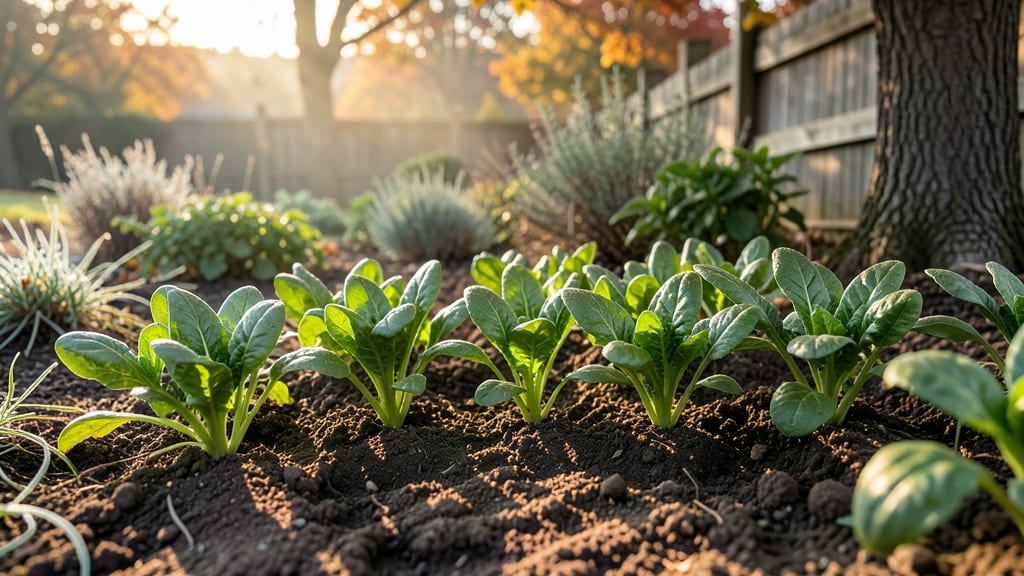 Spinach Seeds for Winter Greens