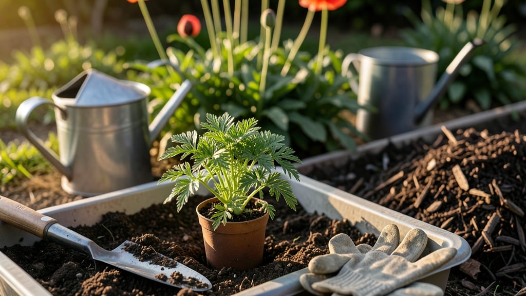 Transplanting Oriental Poppy: Hardy Blooms Thriving After Relocation