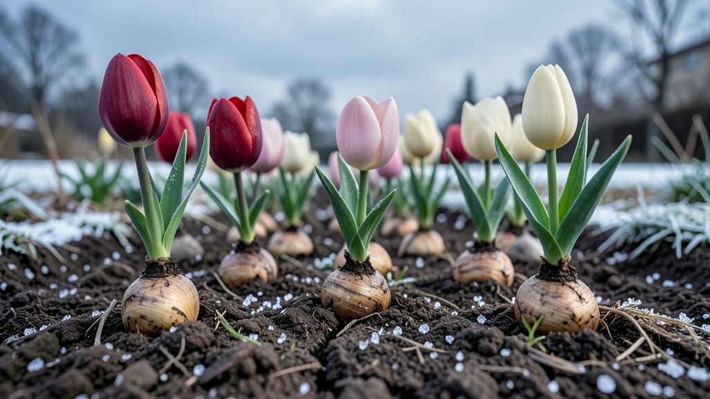 Tulip Bulbs for Early Colorful Blooms