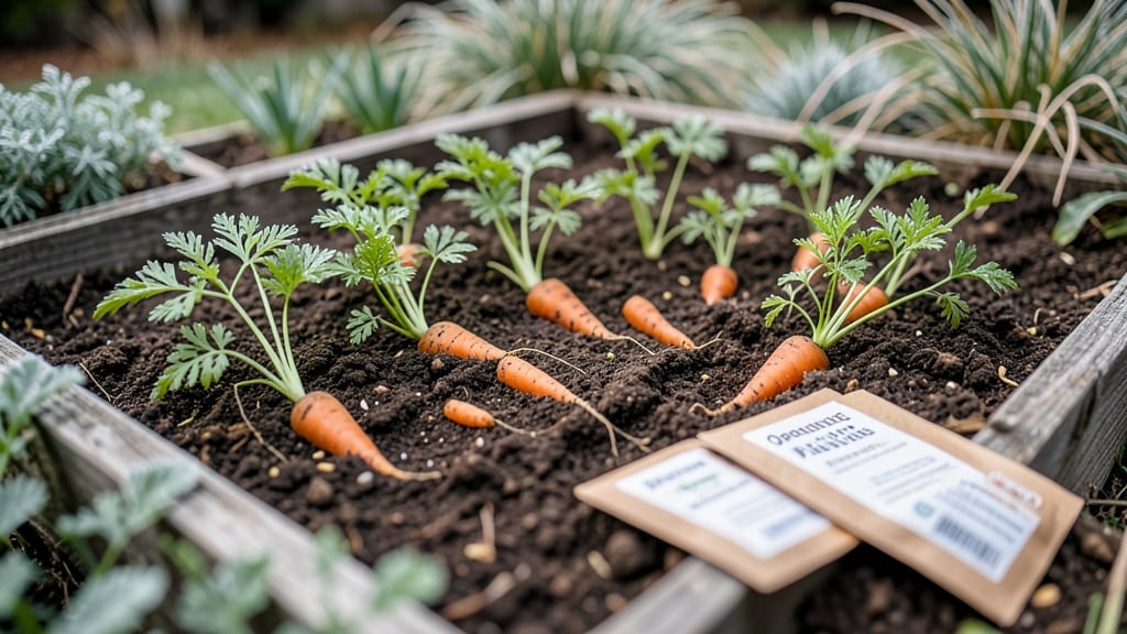 Carrot Seeds for Slow-Growing Roots