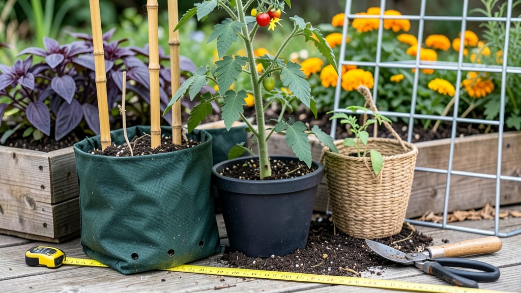 Tomato Plant Spacing in Pots: Container Crowd Control for Bushier Harvests