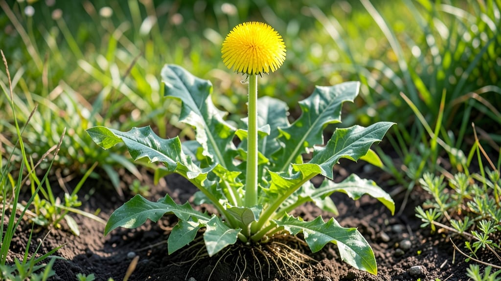 Large Dandelion-Like Plant Recipe: Edible Greens With Nutty, Earthy Flavor