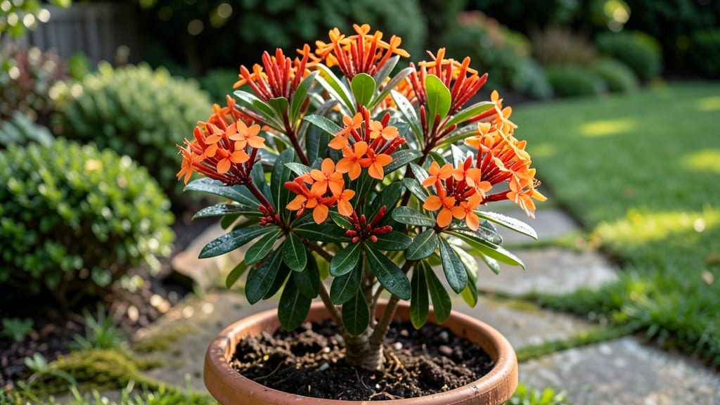 Ixora Plant Orange: Vibrant Blooms That Rival Tropical Landscapes