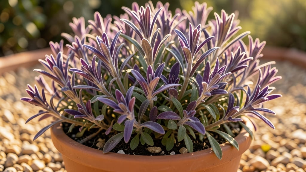 Purple Sage Tea Herb Garden