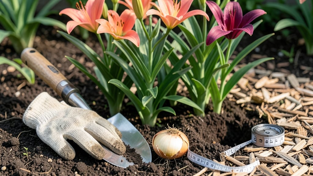 How Far Apart to Plant Lily Bulbs: Depth and Spacing Guide for Stunning Blooms