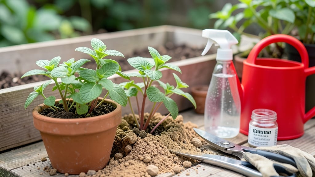 How to Transplant Mint Cuttings: Root in Water First for Faster Growth
