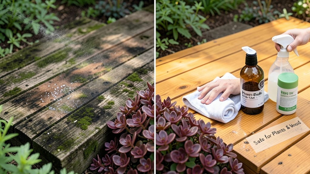 Plant Safe Deck Cleaner: Non-Toxic Shine Without Harming Greenery