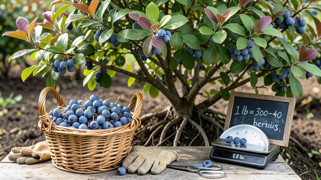 How Many Pounds of Blueberries Per Plant: Variety-Specific Yields Explained