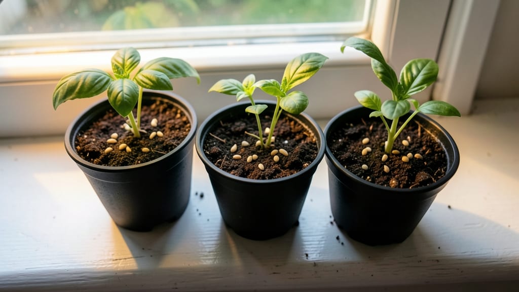 Basil Seeds for Pesto Plants