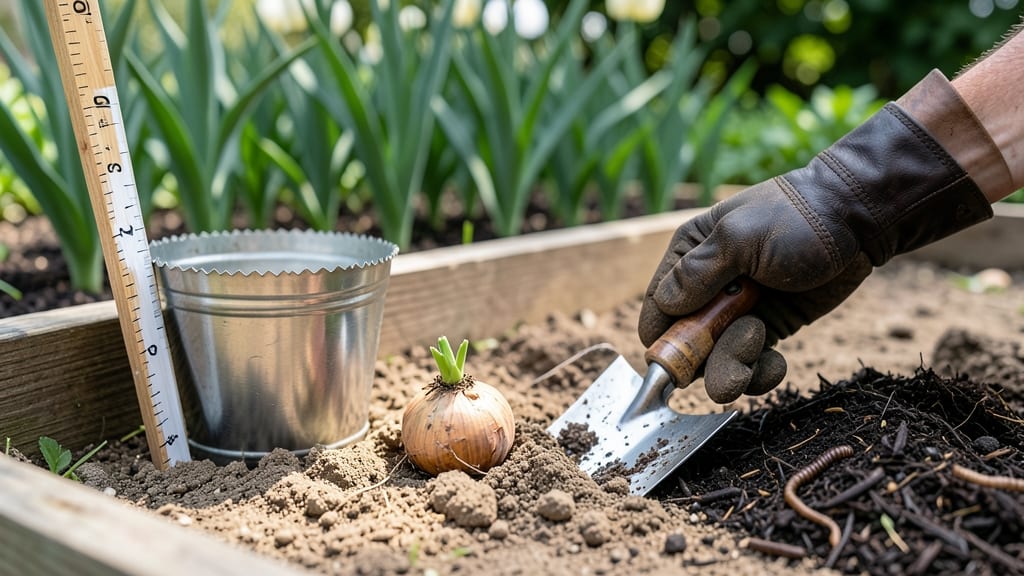 Bulb Planting Depth: The Exact Formula for Root Success