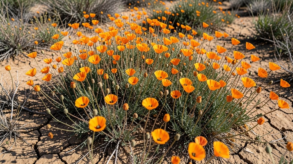 California Poppy Seeds for Drought Resistance