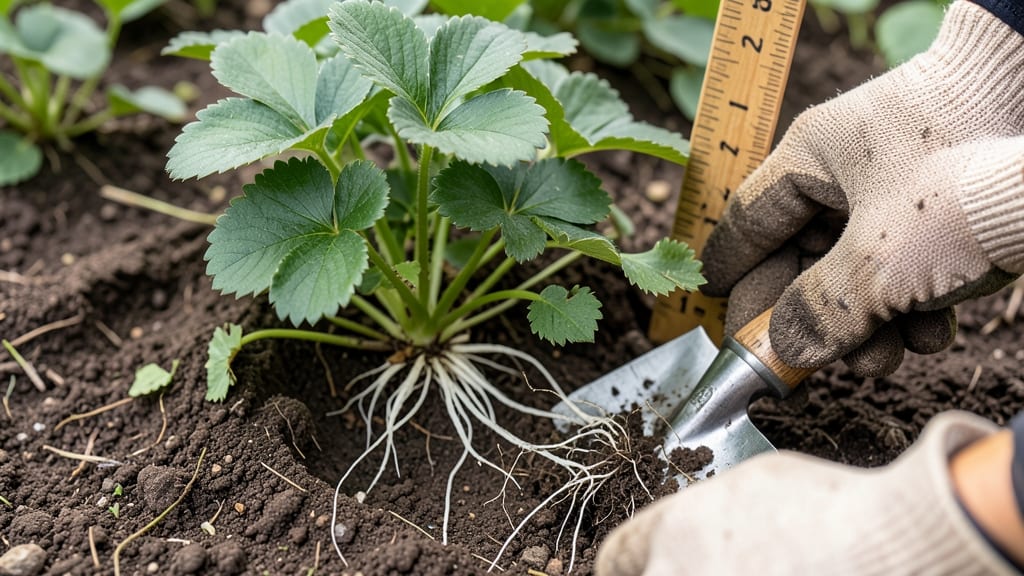 How Deep to Plant Strawberry Roots: The 3-Zone Method for Stronger Plants