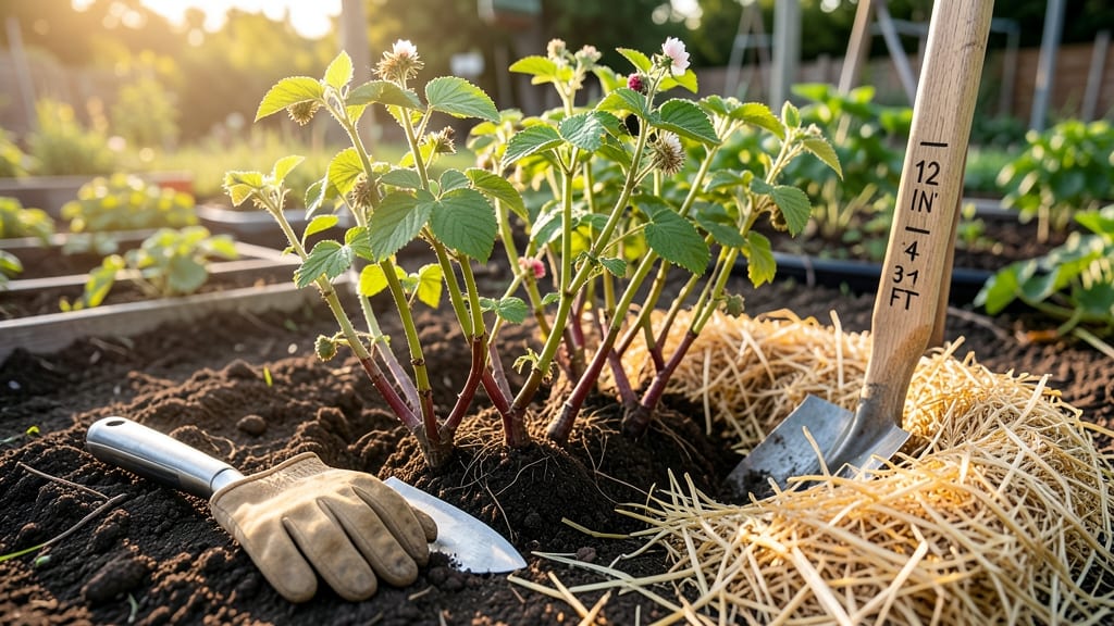 How Far Apart to Plant Raspberry Canes: 3-Foot Spacing for Maximum Yield & Airflow
