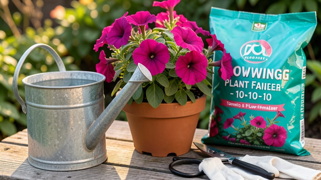 Petunia Plant Care Instructions: Thriving Blooms With Minimal Daily Effort
