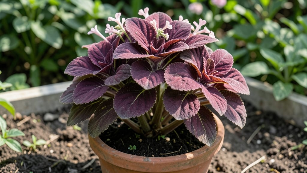 Purple Round Leaf Plant: Bold Foliage Drama for Year-Round Garden Elegance