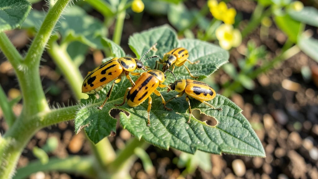 Insects Eating Tomato Plant Leaves: Organic Spray Barrier That Works in Hours