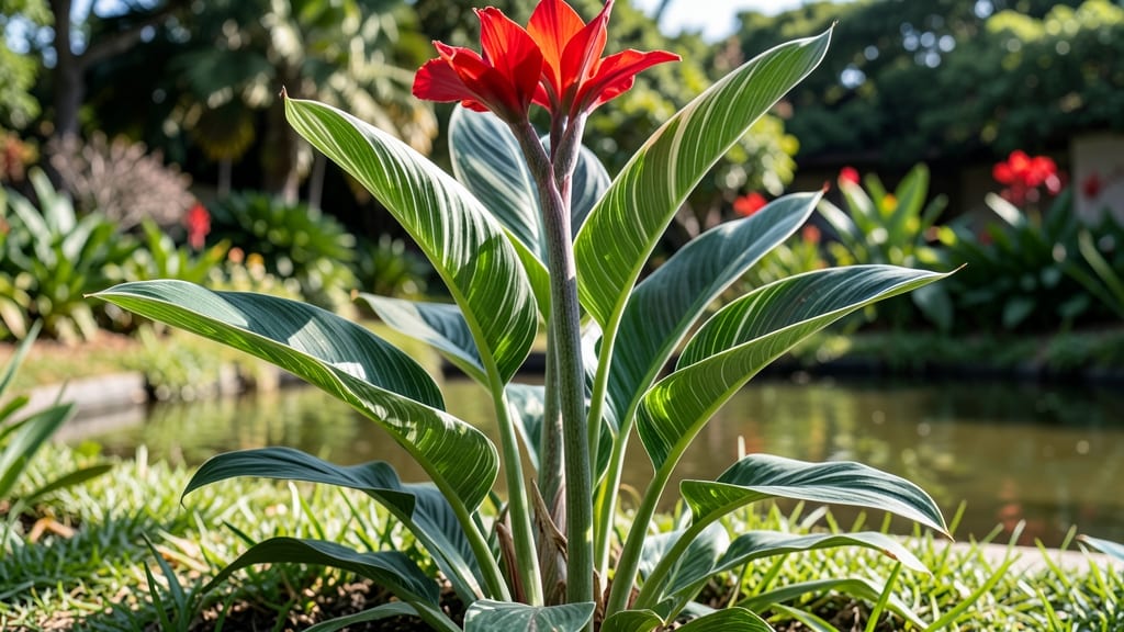 Canna Lily Variegated