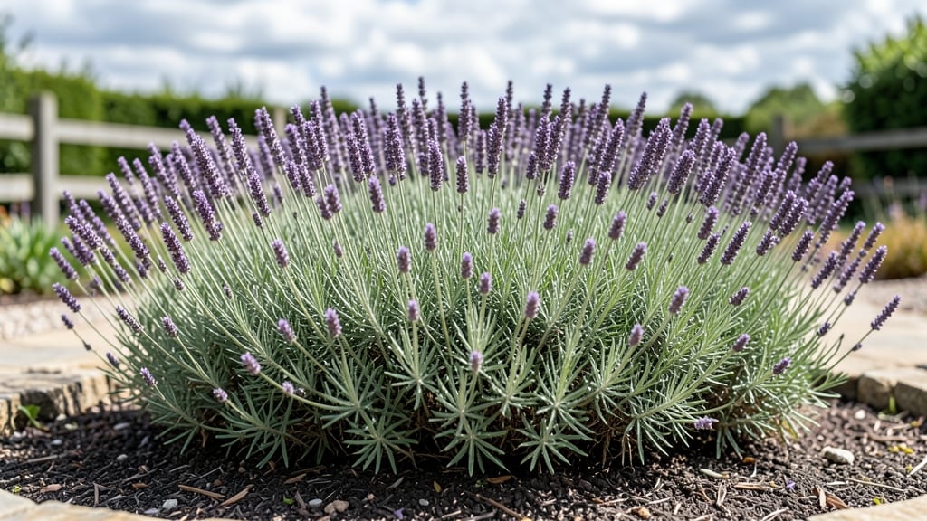 Lavender Hedge Spacing: 3-Foot Grid for Fragrant Privacy Screens