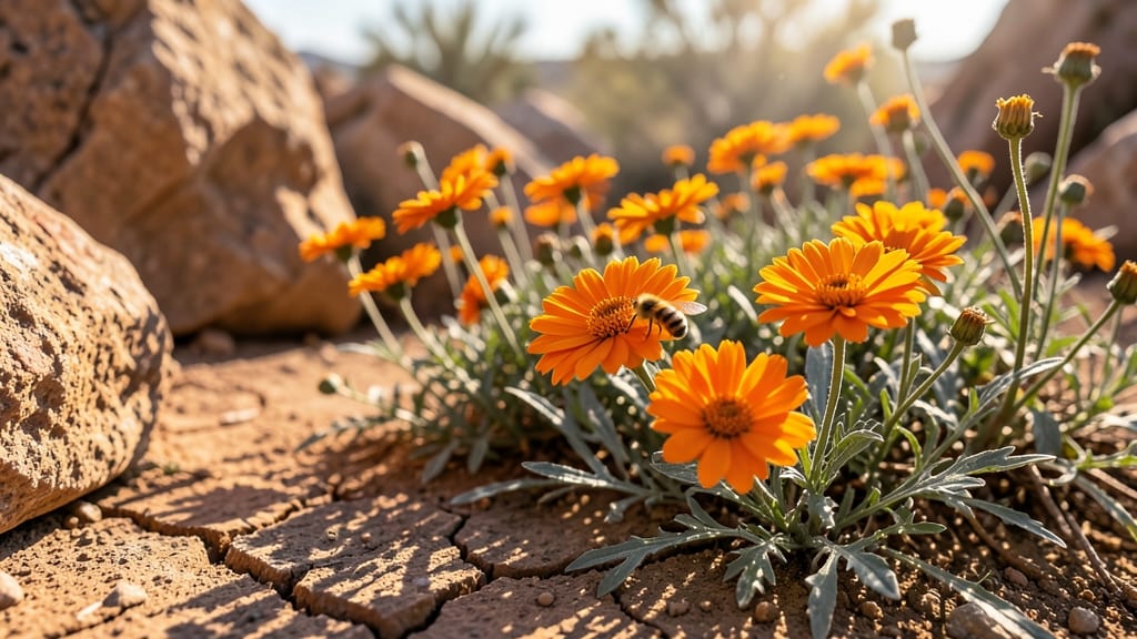 Desert Marigold Seeds for Pollinator Magnet