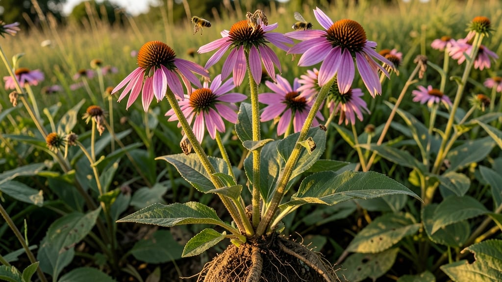 Coneflower for Medicinal and Wildlife Value