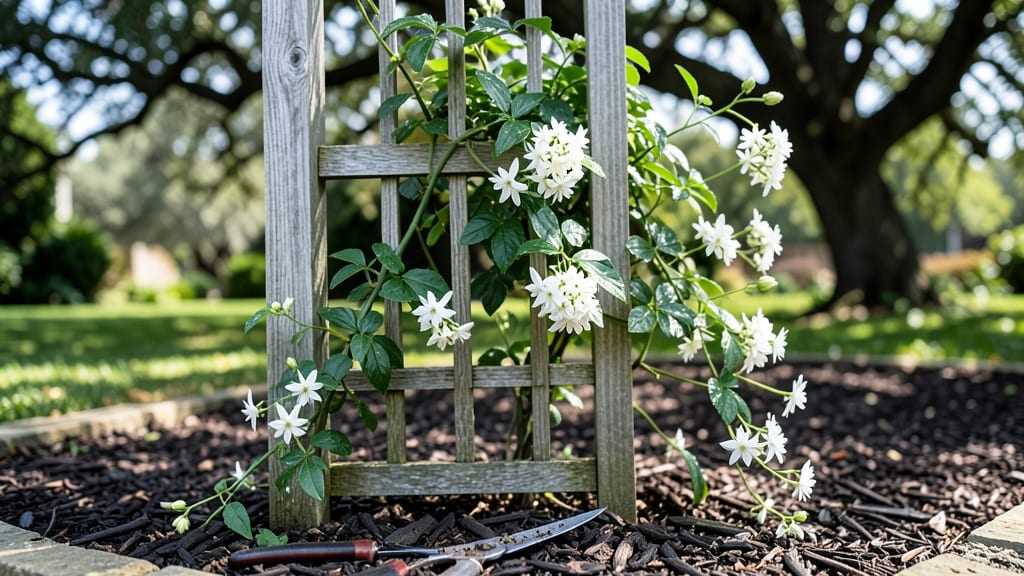 Jasmine Plant Support: Sturdy Trellis Tricks for Climbing Perfection