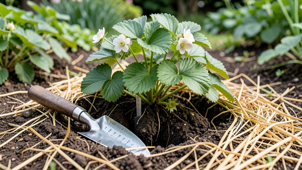 How Deep Should Strawberries Be Planted: Root Depth Secrets for Bigger Yields