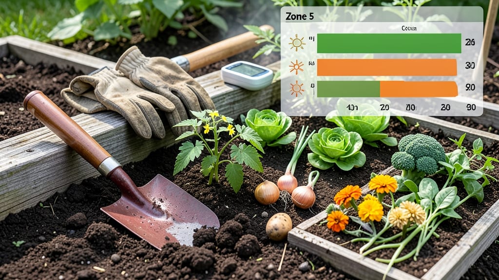 When to Plant in Zone 5: Frost Dates and Crop-Specific Timelines