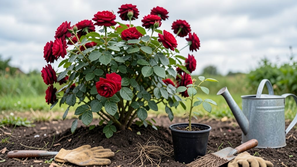 Transplanting Knockout Rose Bushes: Shock-Free Survival in 5 Simple Steps
