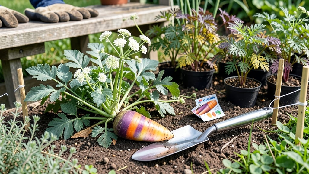 Planting Rainbow Carrots: Colorful Harvest in Just 70 Days