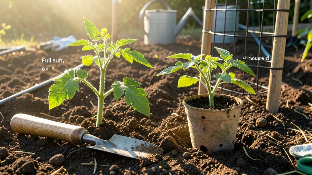 Heirloom Tomato Transplants: Hardened Roots for Bountiful Harvests