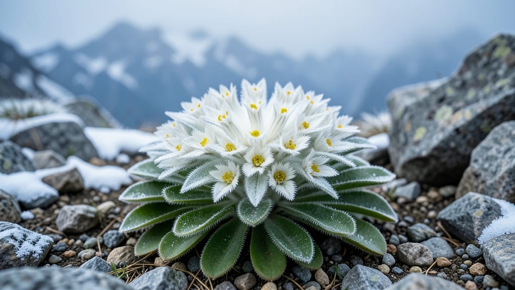 Snowy Mountain Plant: Cold-Hardy Privacy Screen for Year-Round Beauty