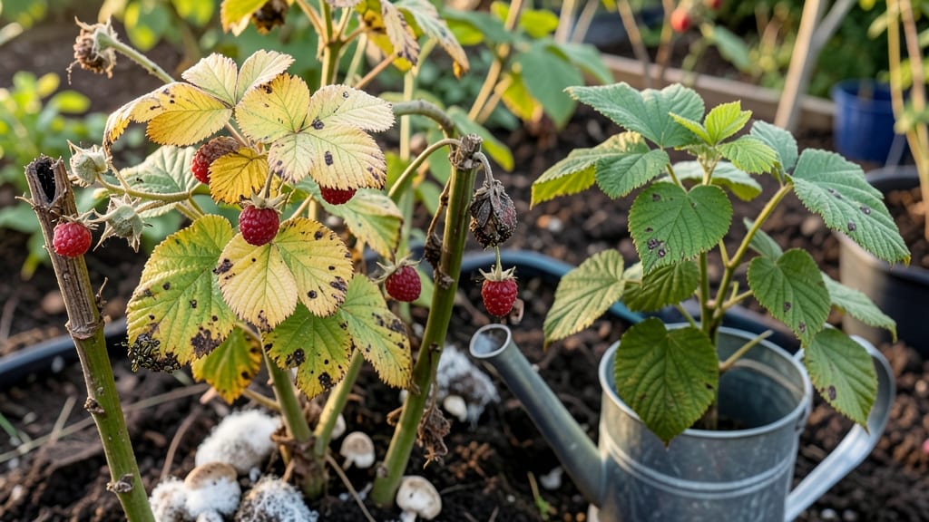 Raspberry Plant Problems: Quick Fixes for Yellow Leaves and Weak Canes