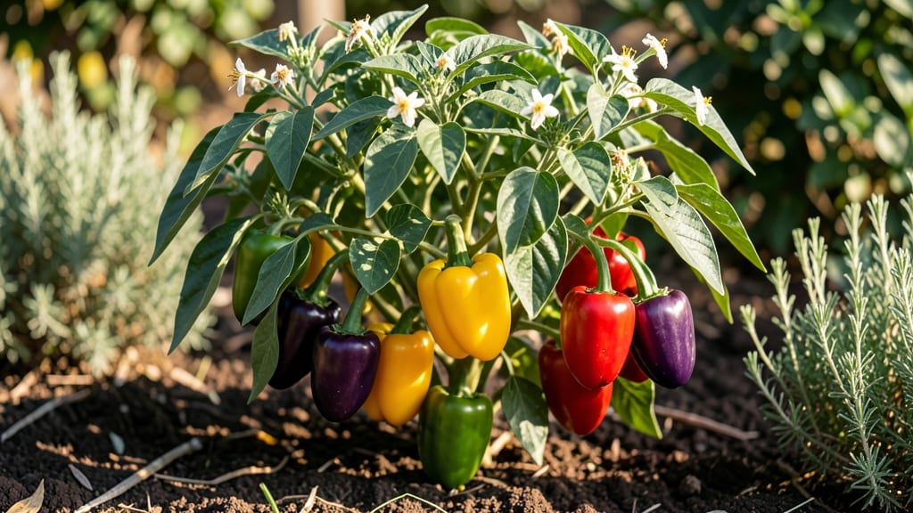 Multi Color Pepper Plant: Vibrant Harvest in Just 75 Days