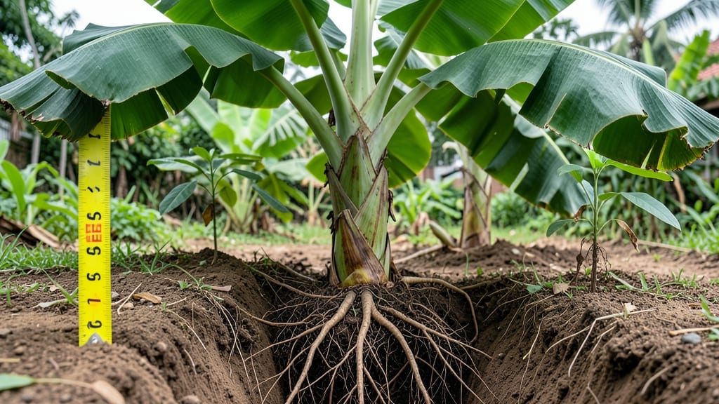 How Deep Are Banana Tree Roots: Spacing Rules for Safe Planting Near Structures