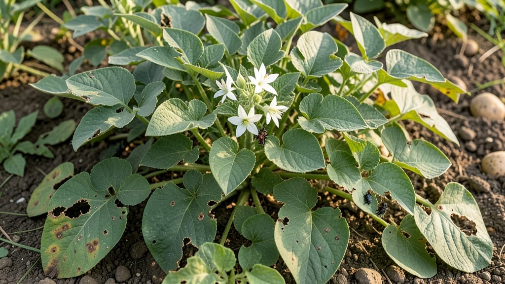 Holes in Potato Plant Leaves: Viral Disease Fix in 3 Simple Steps