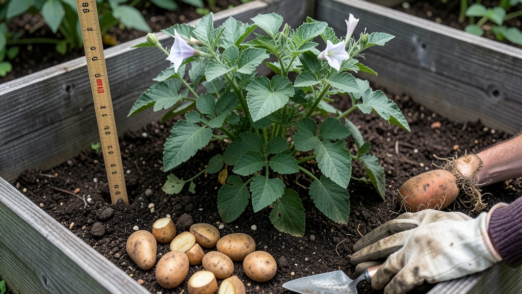 How Deep a Raised Bed for Potatoes: Space-Saving Tricks for Maximum Yield