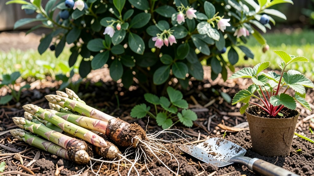 Asparagus and Strawberries Together: Companion Planting Harmony for Bountiful Harvests