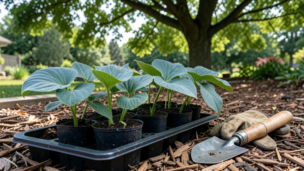 Hosta Seeds Perennial Shade Plant: Bold Foliage Layers for Year-Round Privacy