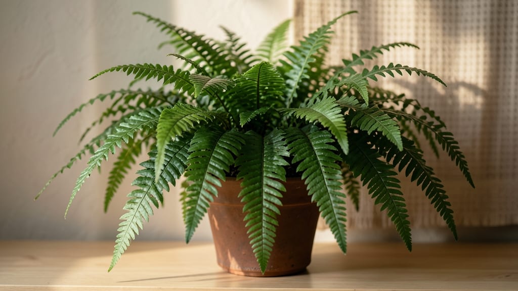 Boston Fern Zone: Evergreen Privacy Screen for Shady Spaces
