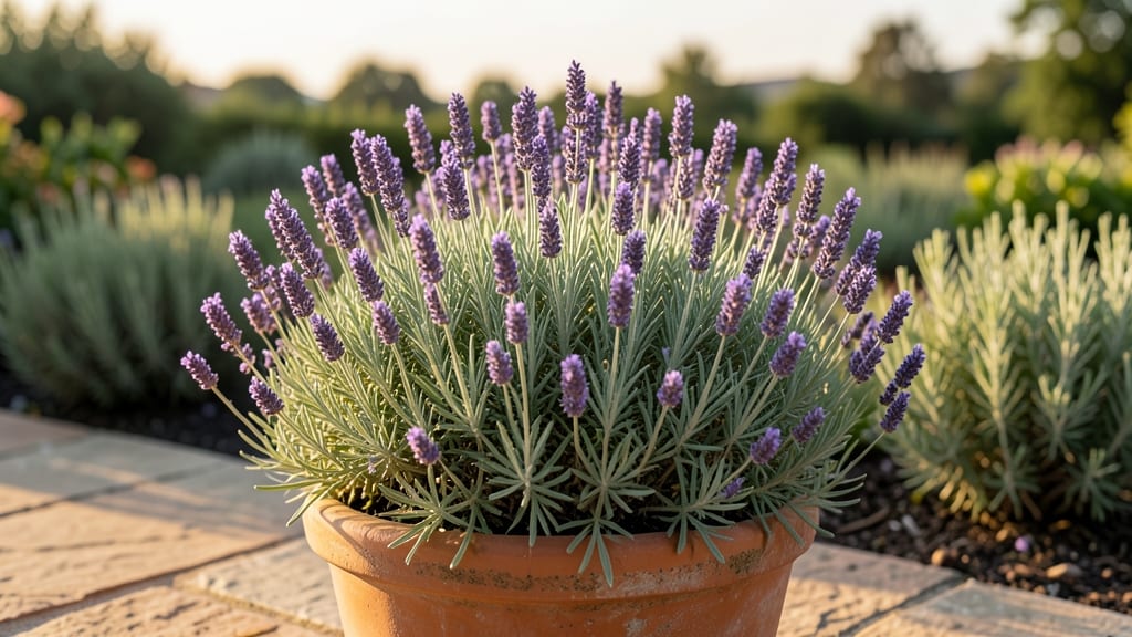 Lavender Plant Christmas Tree: Fragrant Purple Foliage for Holiday Charm