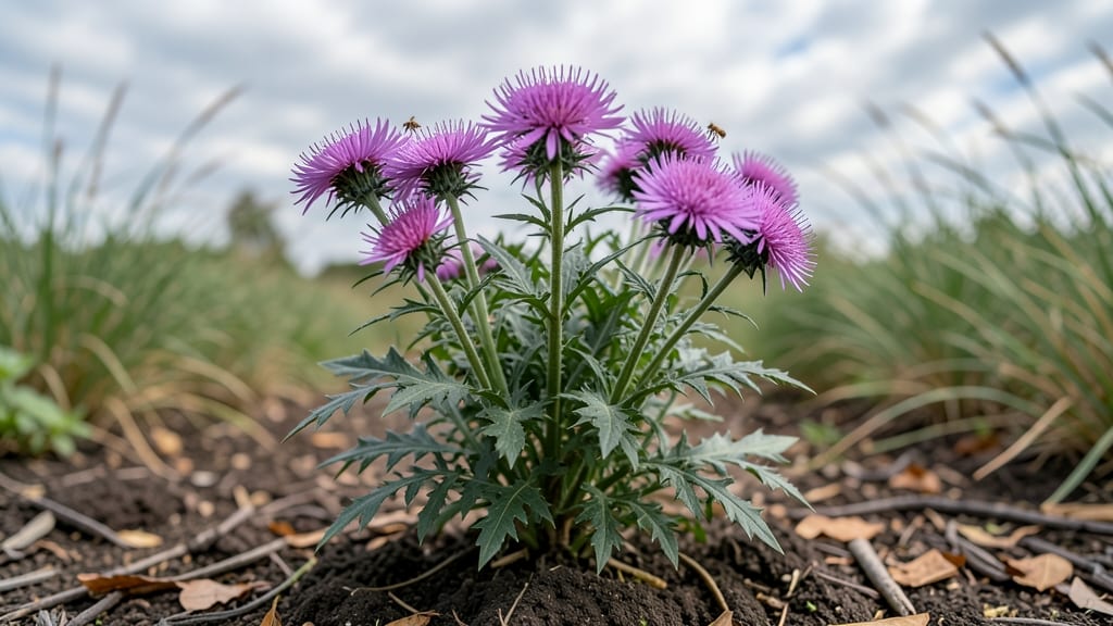 Purple Tansy Plant: Year-Round Pollinator Magnet With Drought-Resistant Blooms
