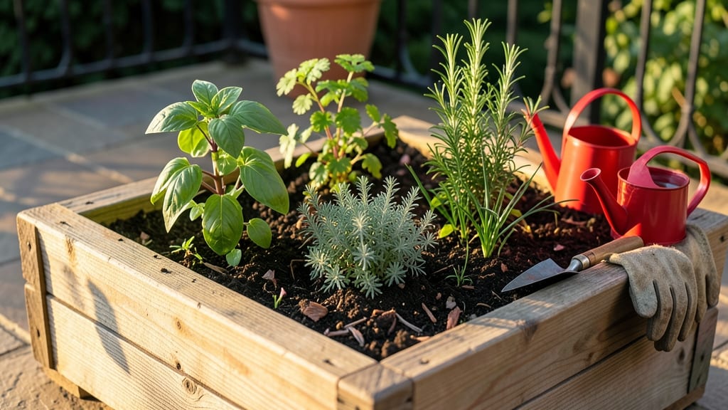 How to Plant Herbs in Planter Box: Thriving Garden Edges in Minutes