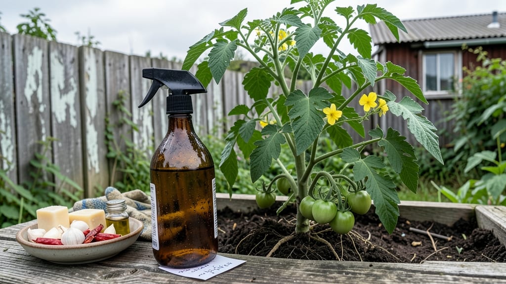 Homemade Tomato Plant Pesticide: Natural Blight Fighter in Minutes