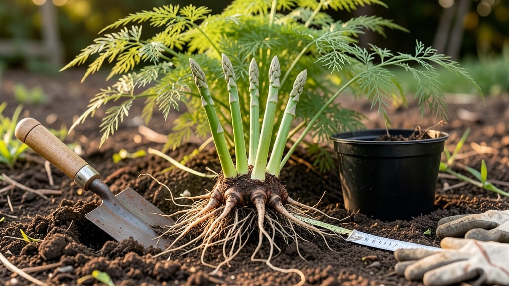 How Close to Plant Asparagus Crowns: Spacing Secrets for Perennial Harvests